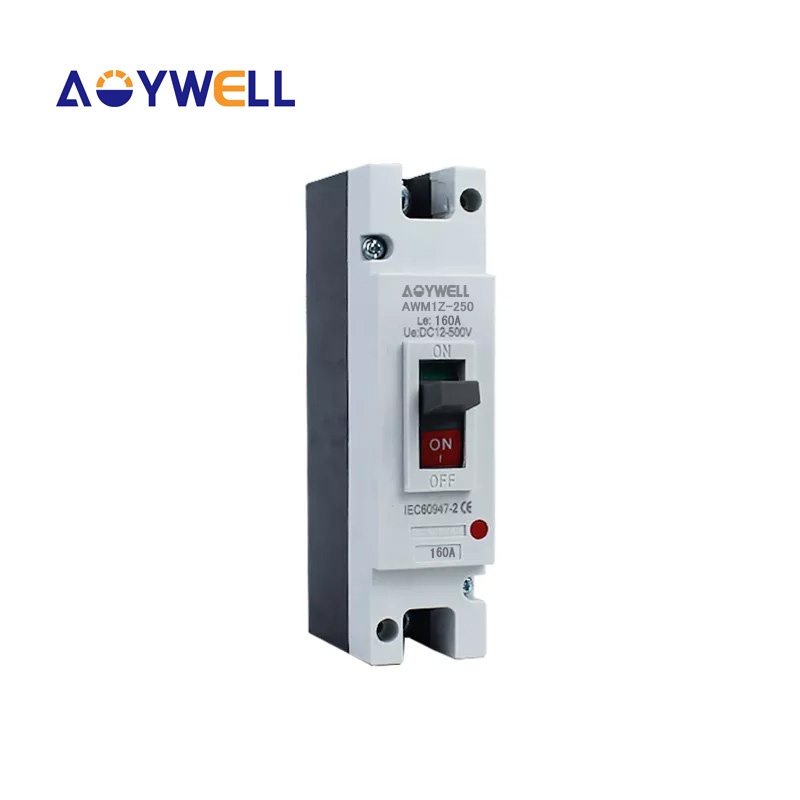 AWM1Z Serise 1P DC 12V 250V 160A Moulded Case Circuit Breaker Switch