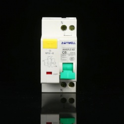 AOYWELL AW47LE-63 type RCCB RCBO ELCB for Protector Electric System