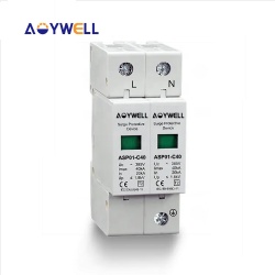 ASP01-C40 2P 385V 20-40KA type AC Surge protector